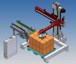立柱式機(jī)器人碼垛機(jī)